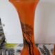 GLASS PASTRY CHIMNEY TRIM SIGNED LEGRAS