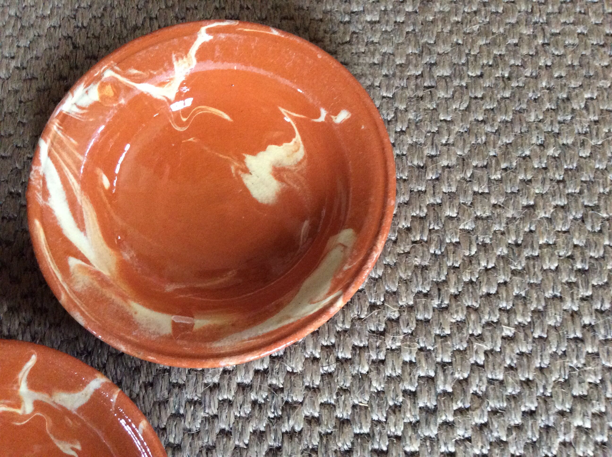 Series of 5 hollow plates