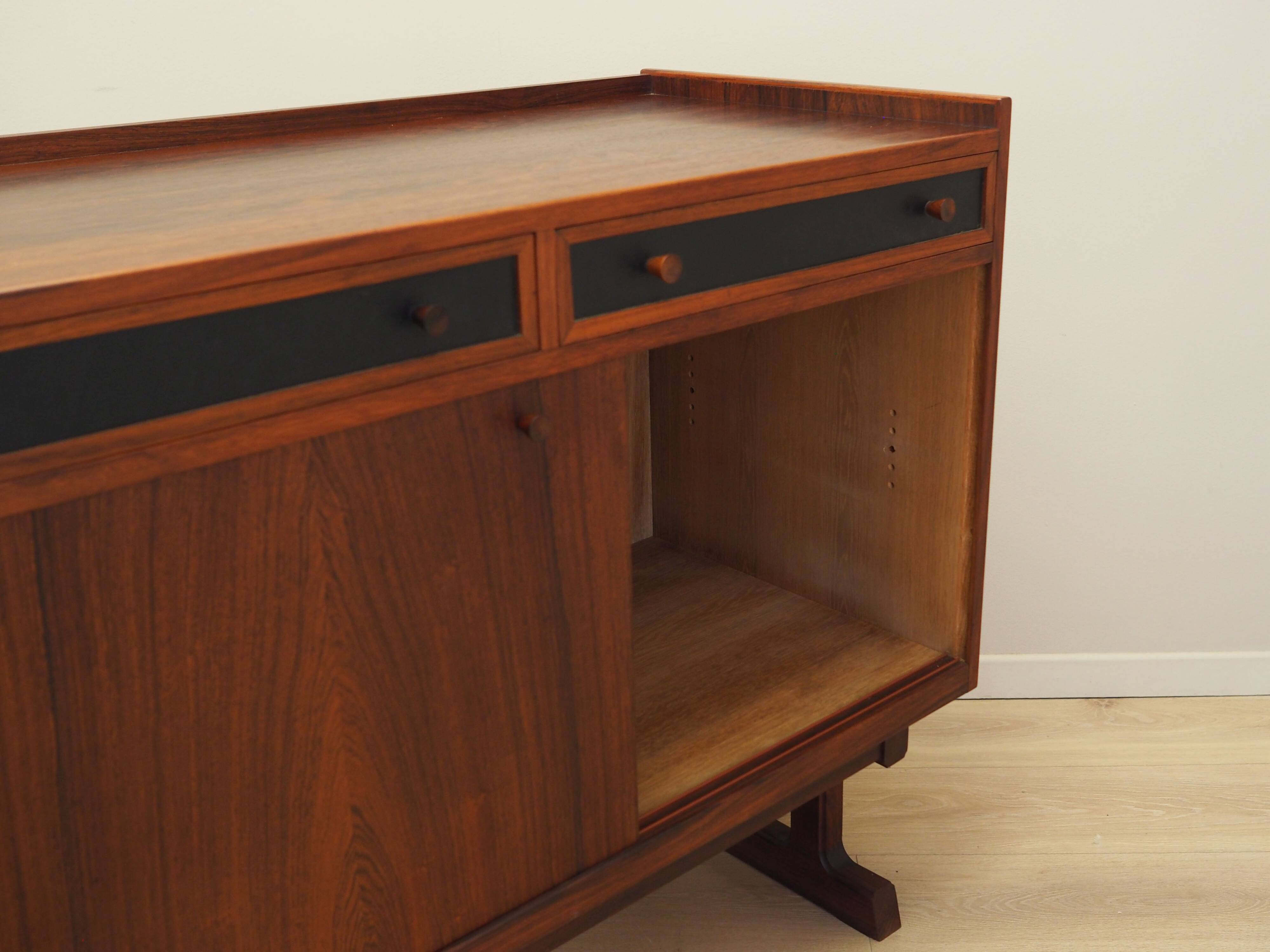 Rosewood sideboard, Danish design, 1960s, manufacturer: Hans Bech