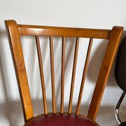Set of 4 mismatched chairs