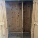Wedding wardrobe painted in folk art style.