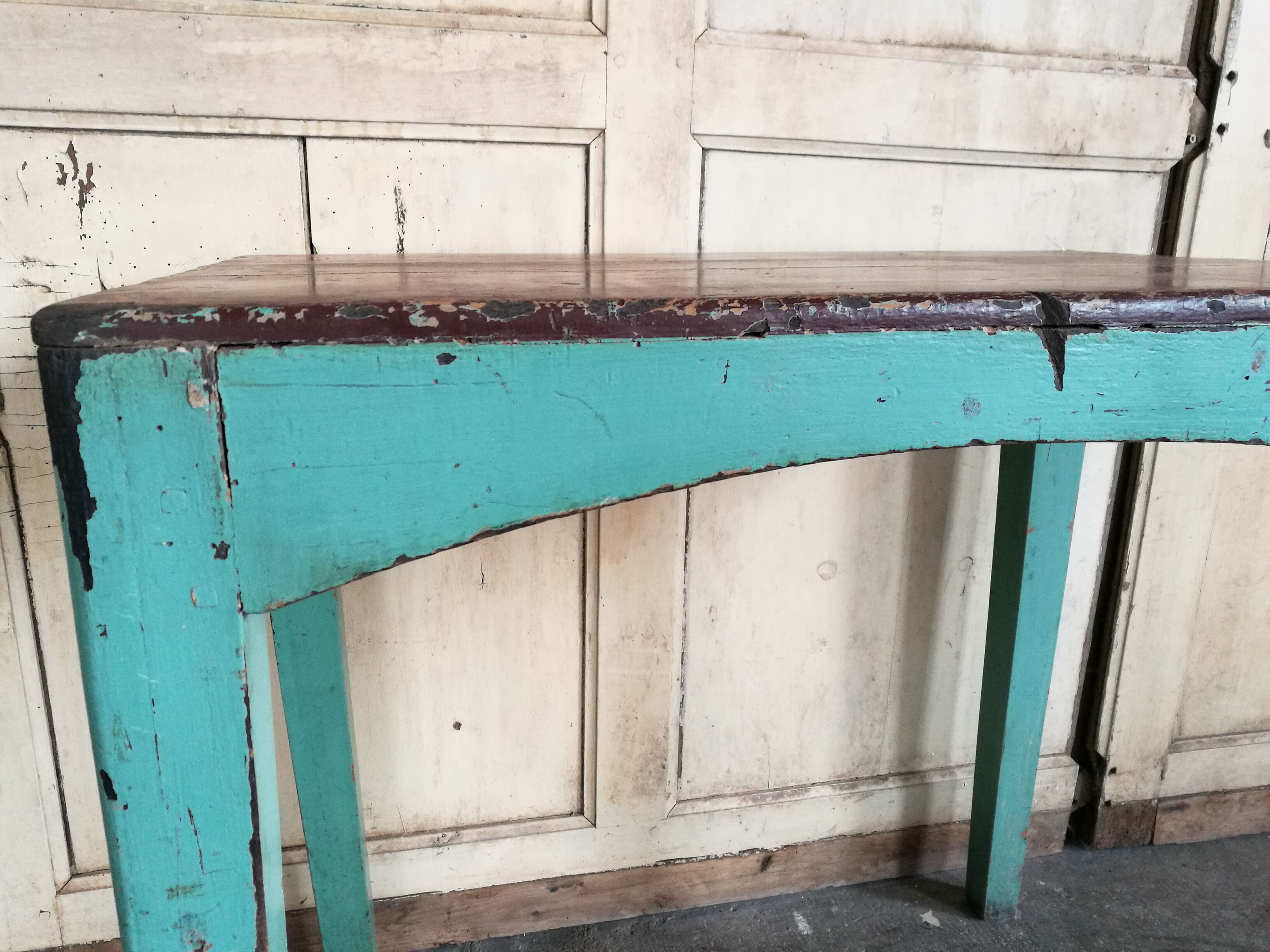 Wooden bistro table 1900