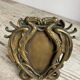 Cadre photo en bronze art nouveau