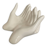 Empty pocket vintage ceramic hands