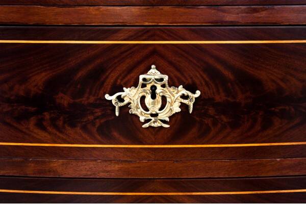 Antique chest of drawers, Northern Europe, turn of the 19th and 20th centuries. After renovation.