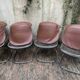 4 Chaises  « Sabrina » de Gastone Rinaldi pour Rima (années 70)