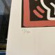 Keith Haring Vintage Screenprint Dancing People 21/150 THE KEITH HARING FOUNDATION INC. year 1990