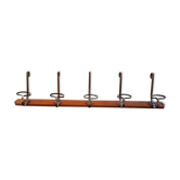 Wall-mounted coat rack