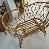 Rattan cradle