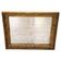 Golden Wood Wall Mirror