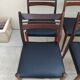 6 vintage teak chairs from the 1960s, Scandinavian Danish.