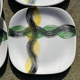 Lunéville - set of 6 large plates