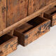 Low buffet in elm with four doors and three drawers – China, circa 1930