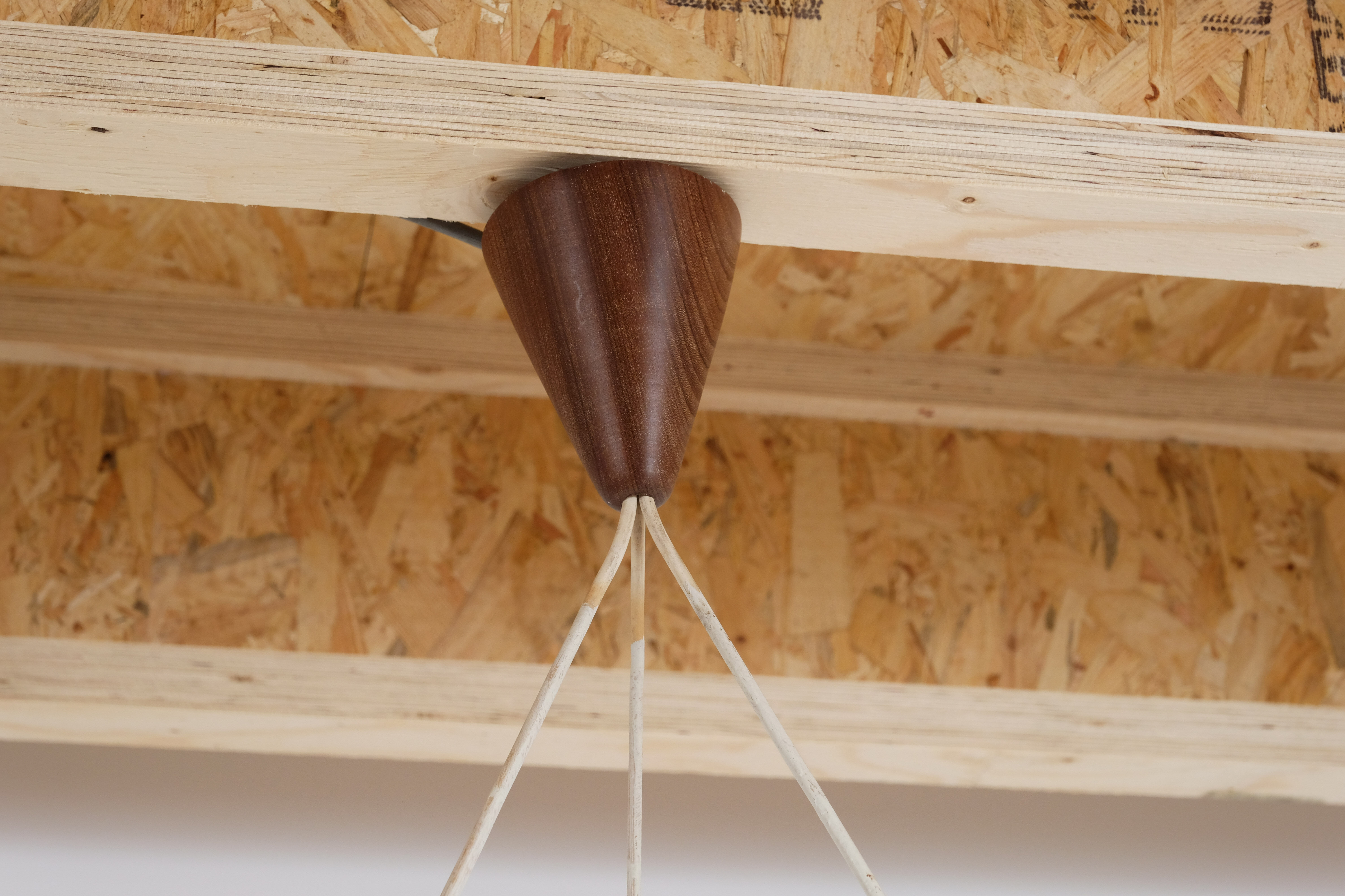 Scandinavian teak suspension 1960's