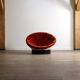 Luciano Frigerio Girasole lounge chair, Italy 1960s