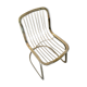 Metal chair wired