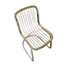 Metal chair wired