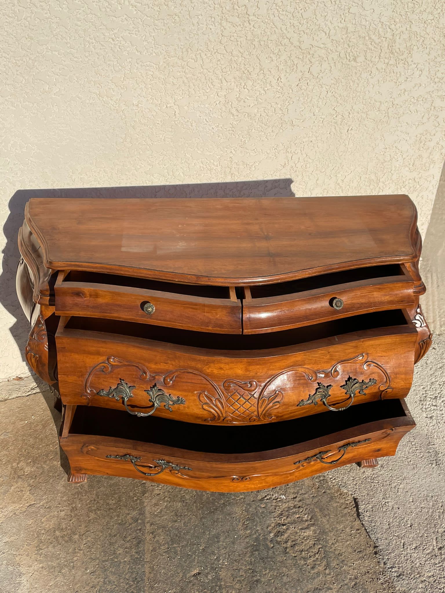 Domed chest of drawers 4 drawers