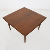 Vintage square teak coffee table