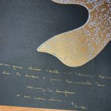 Plate after G. Braque - profile head Circé - H. de Lowenfeld