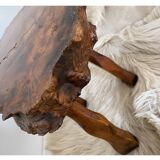 Elm tripod coffee table