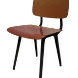 Vintage set of 4x Friso Kramer Revolt chairs Ahrend de Cirkel dutch design