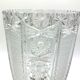 Midcentury Crystal Vase, Poland, 1960s.