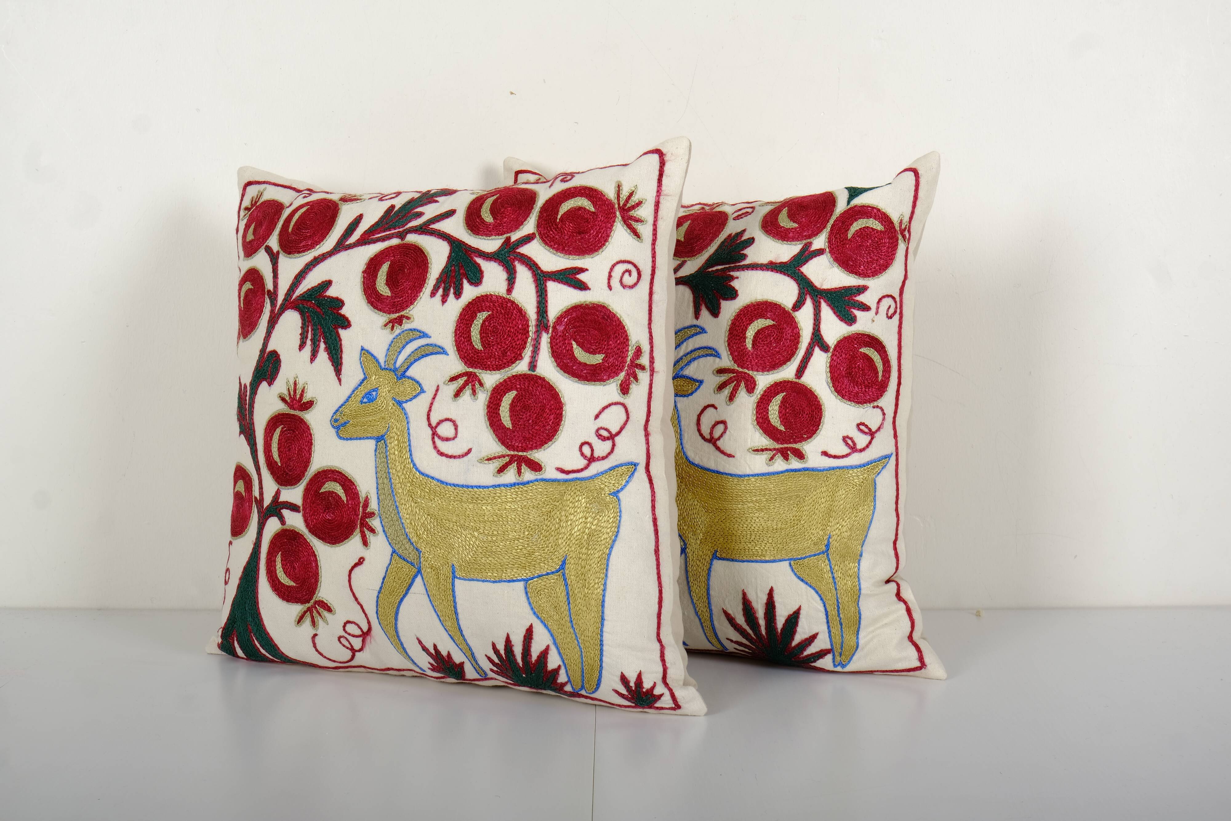 Pair of cushions