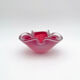 Murano Sommerso Opaline Red Bowl 16cm 882g