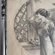 Fashion engraving 1910s- Berthe Bovy