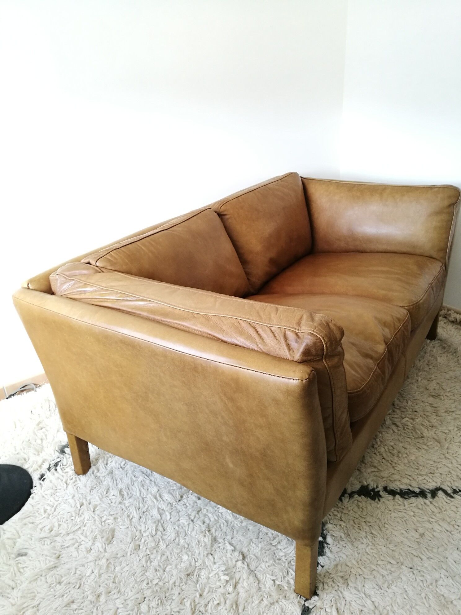 Vintage leather sofa