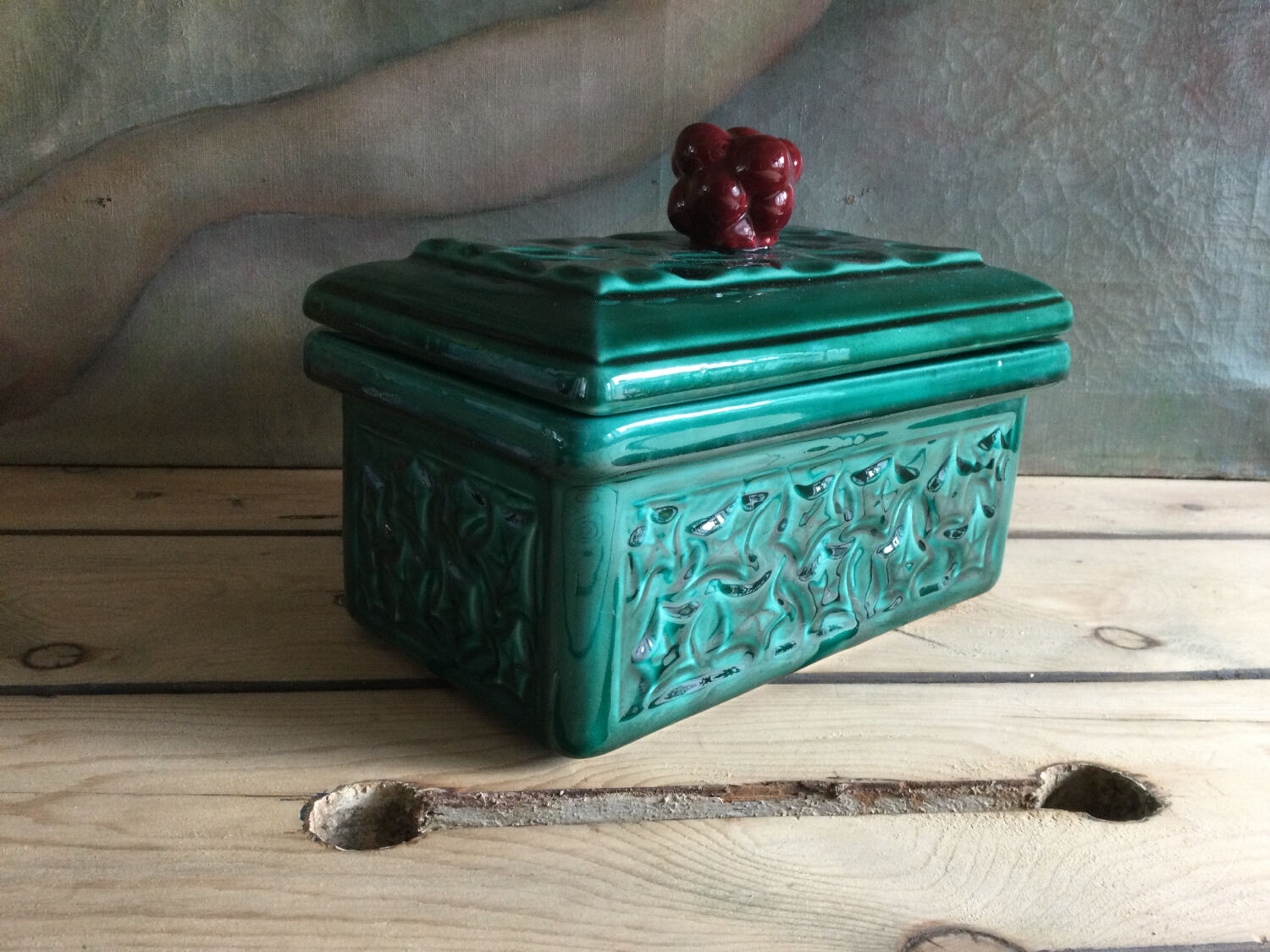 Pot à couvercle Vallauris s-10 1950’s