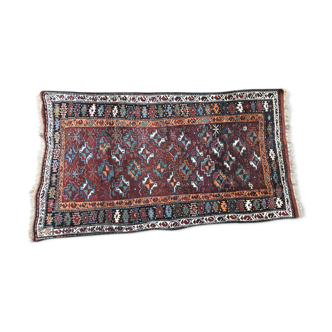 Ancient Kurdish Turkey wool handmade  rug 112 x 200 cm