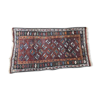 Tapis ancien Kurde Turquie laine fait main 112x200 cm