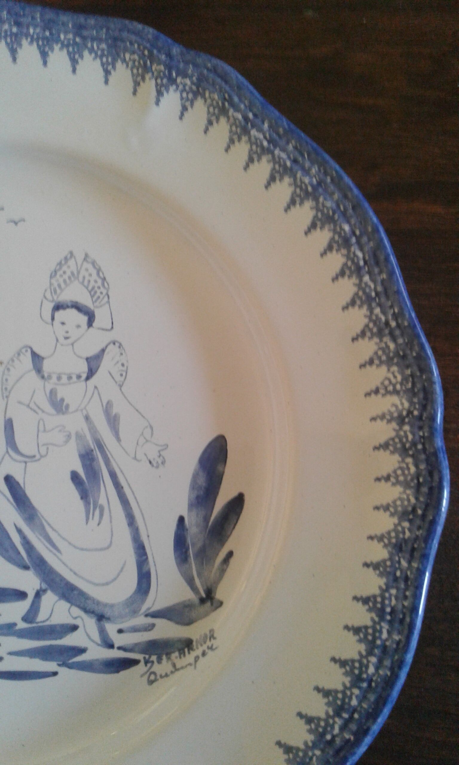 Ker Armor numbered Breton plate