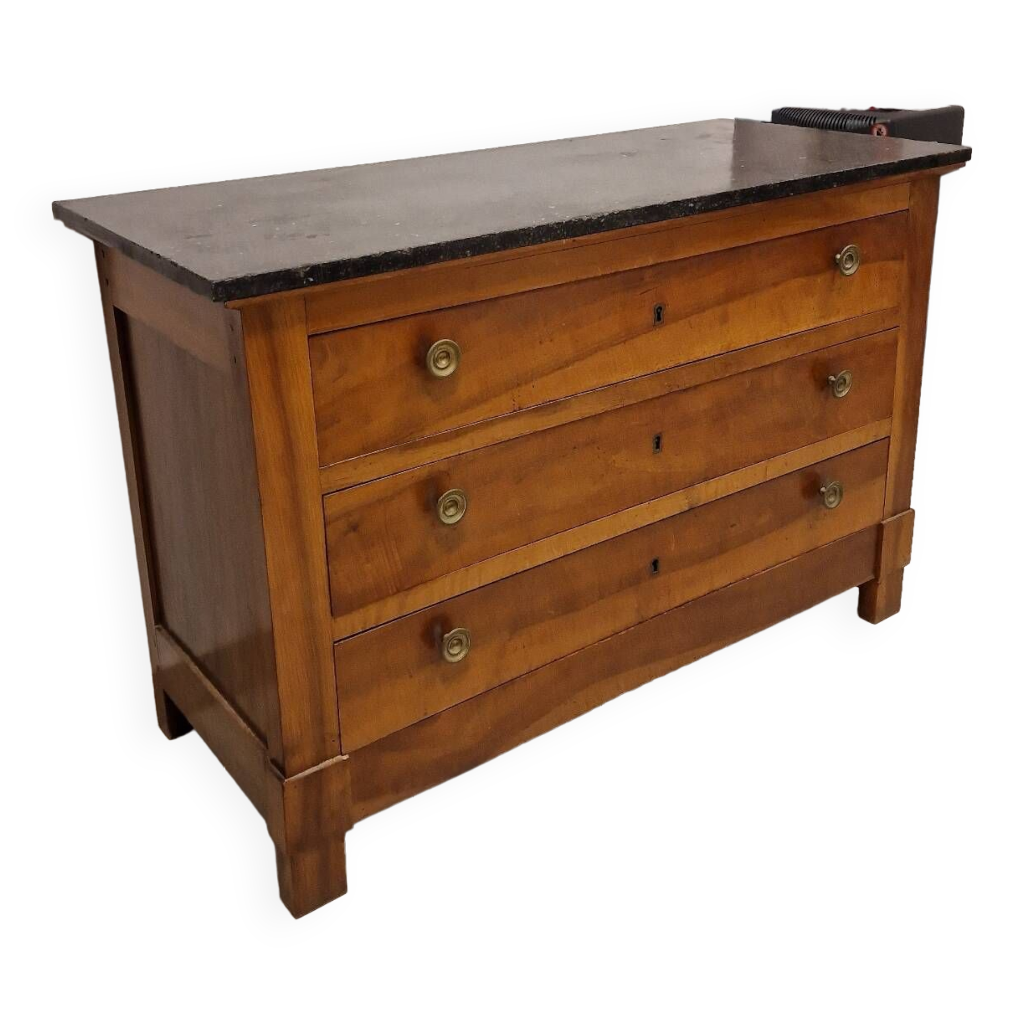19th century walnut chest of drawers