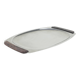 Plateau en acier inoxydable, design danois, années 1970, fabriqué au Danemark
