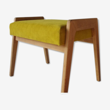 Tabouret jaune, Danemark, années 1960