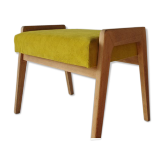 Tabouret jaune, Danemark, années 1960