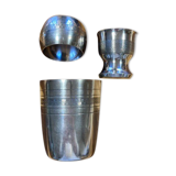 Ensemble de naissance, timbale, coquetier