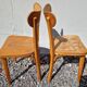 Set of 2 vintage chairs 1960