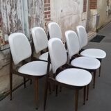 Six chaises Baumann modèle Pégase