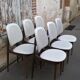 Six chaises Baumann modèle Pégase