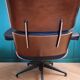 Fauteuil cuir design type années 50