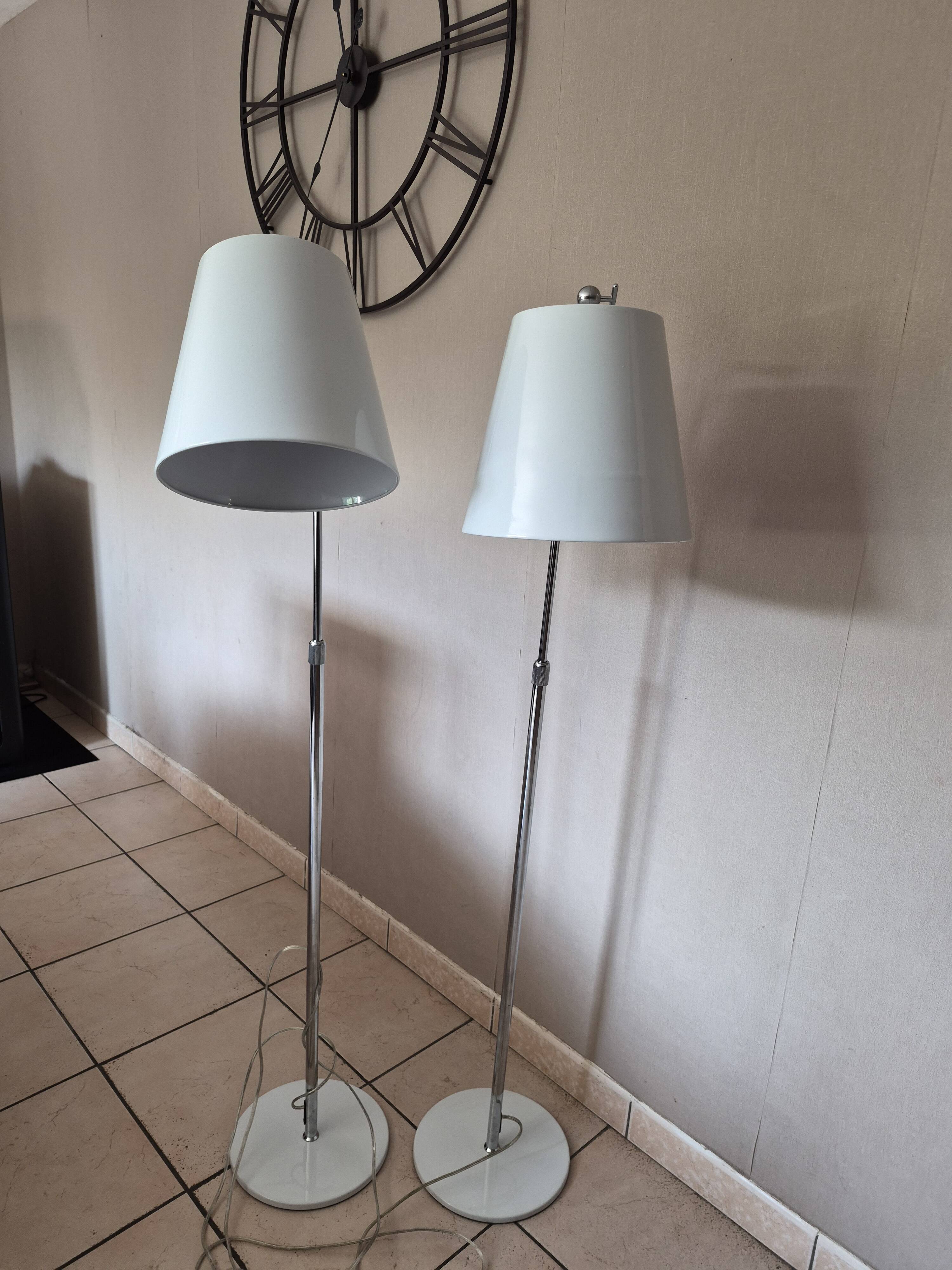 Paire de lampadaires