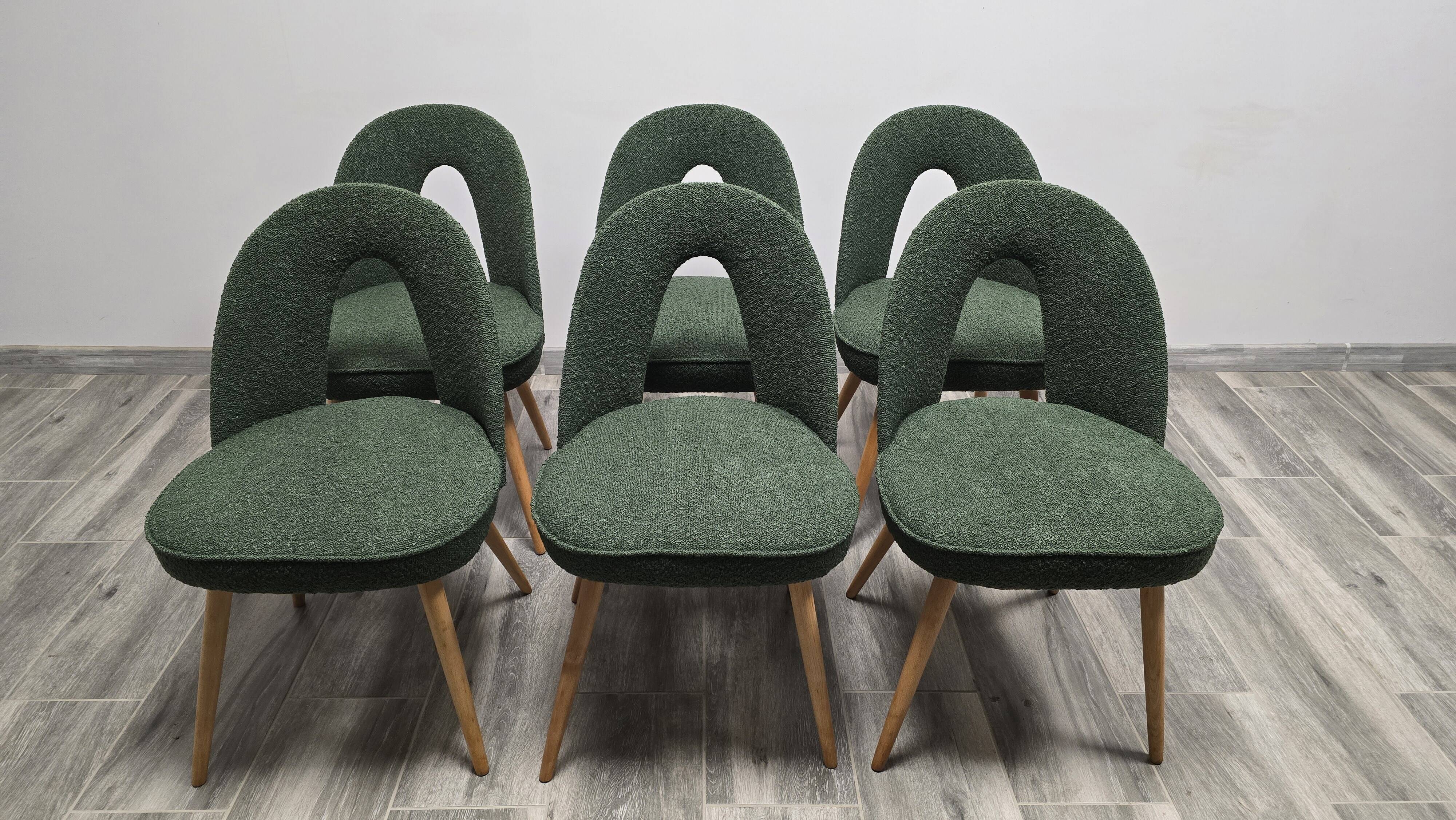 Dining Chairs by Antonin Suman, 1960s, Set of 6