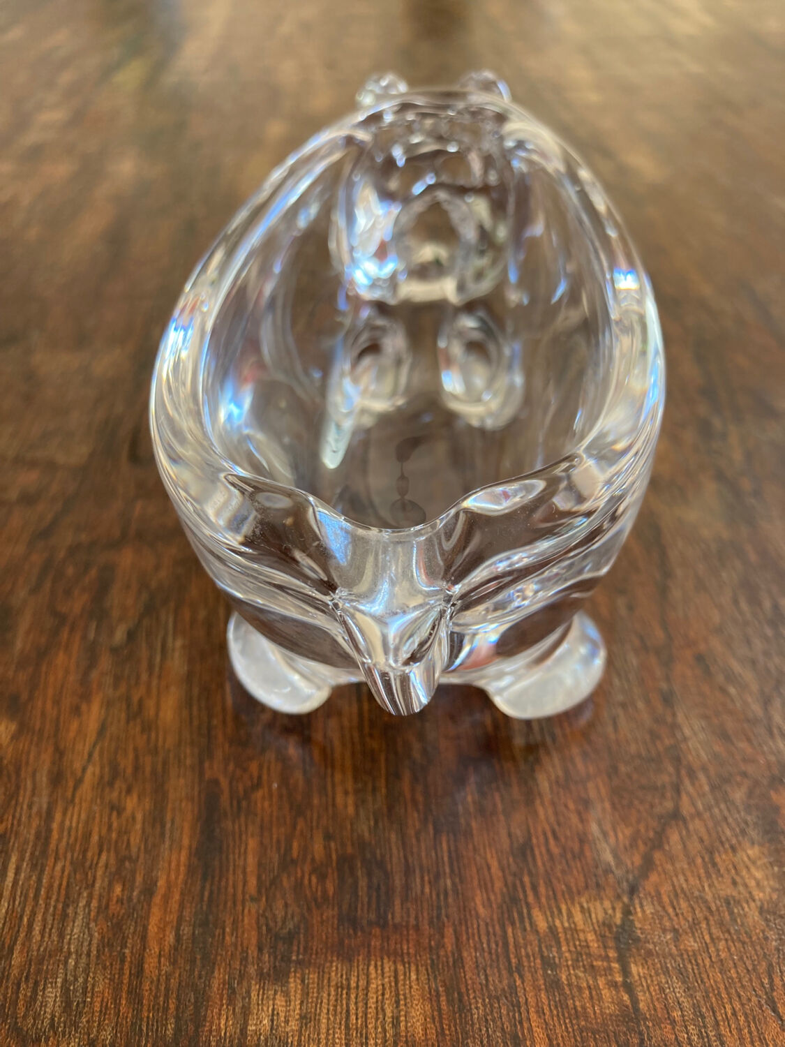 Empty pocket hippopotamus crystal art vannes france
