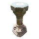 Holy water font on stone column (17th century)