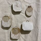 Moules bijoux ancien vintage en plâtre