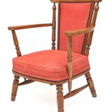 3 old armchairs